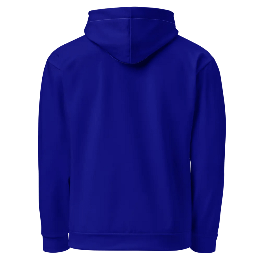 Plain Color Navy Blue Hoodie product image (2)