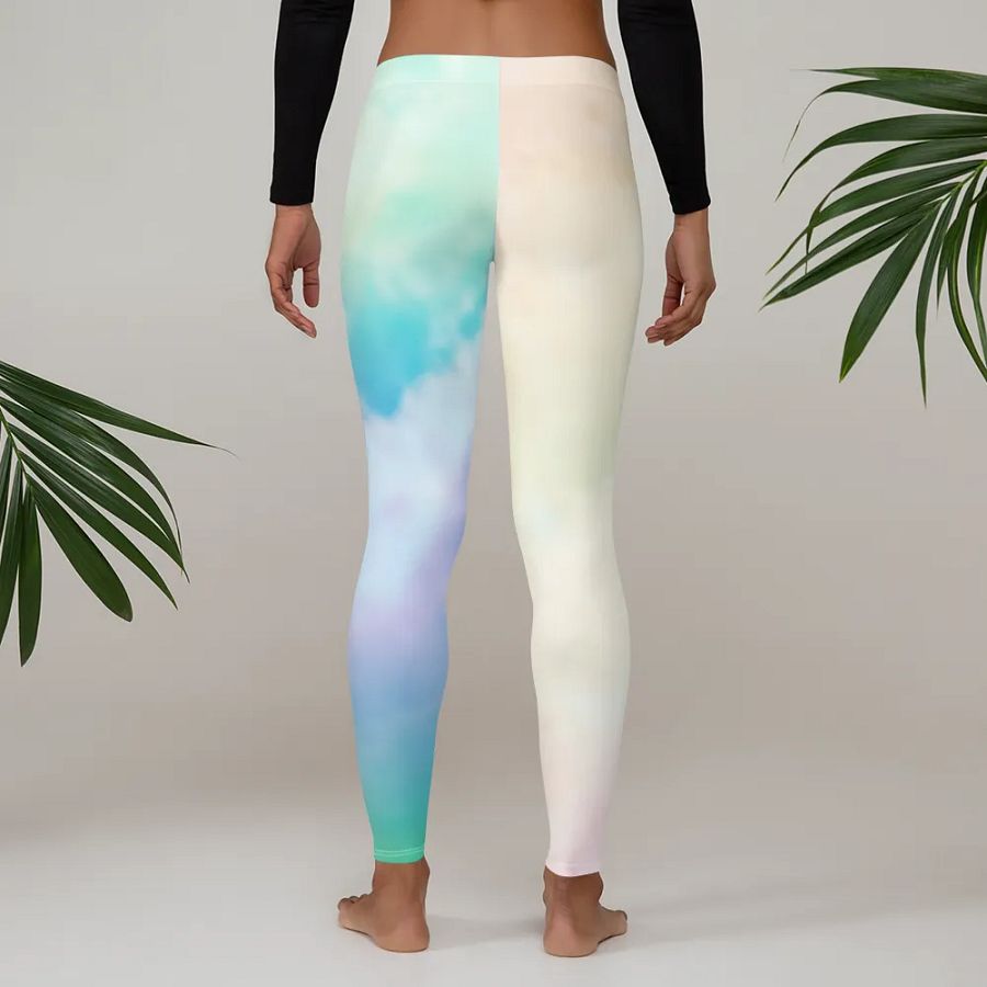Blur cloud rainbow Design Legging - V1 product image (3)