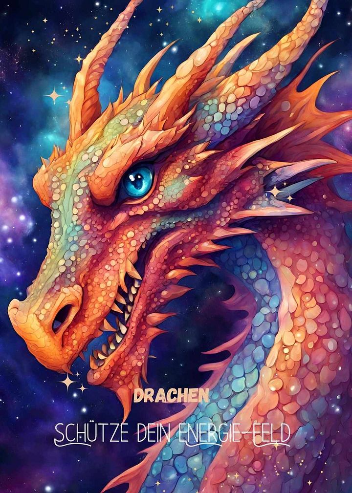 Drachen Motiv - Krafttier mit und ohne Schriftzug product image (1)
