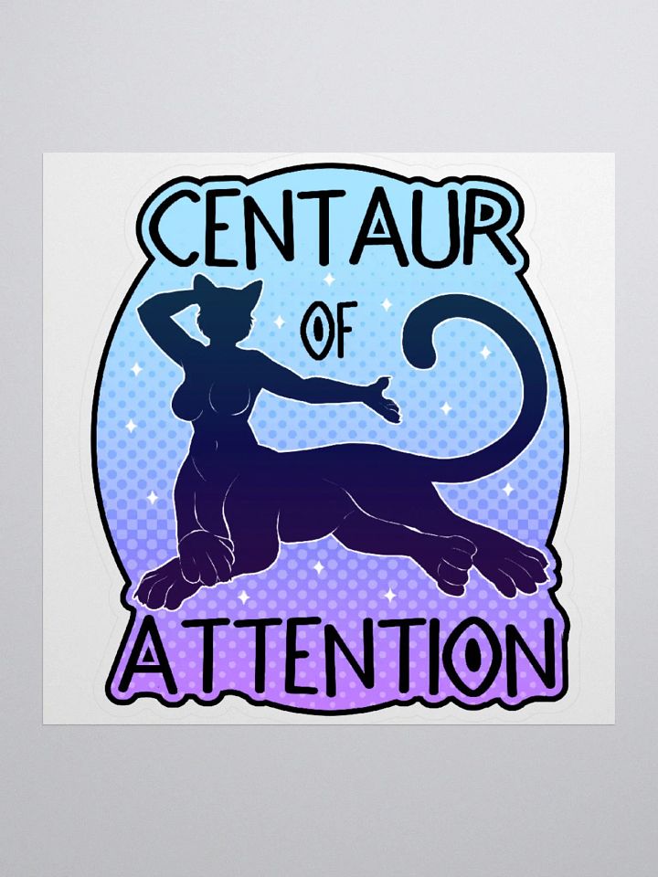 Centaur of Attention Sticker! product image (1)