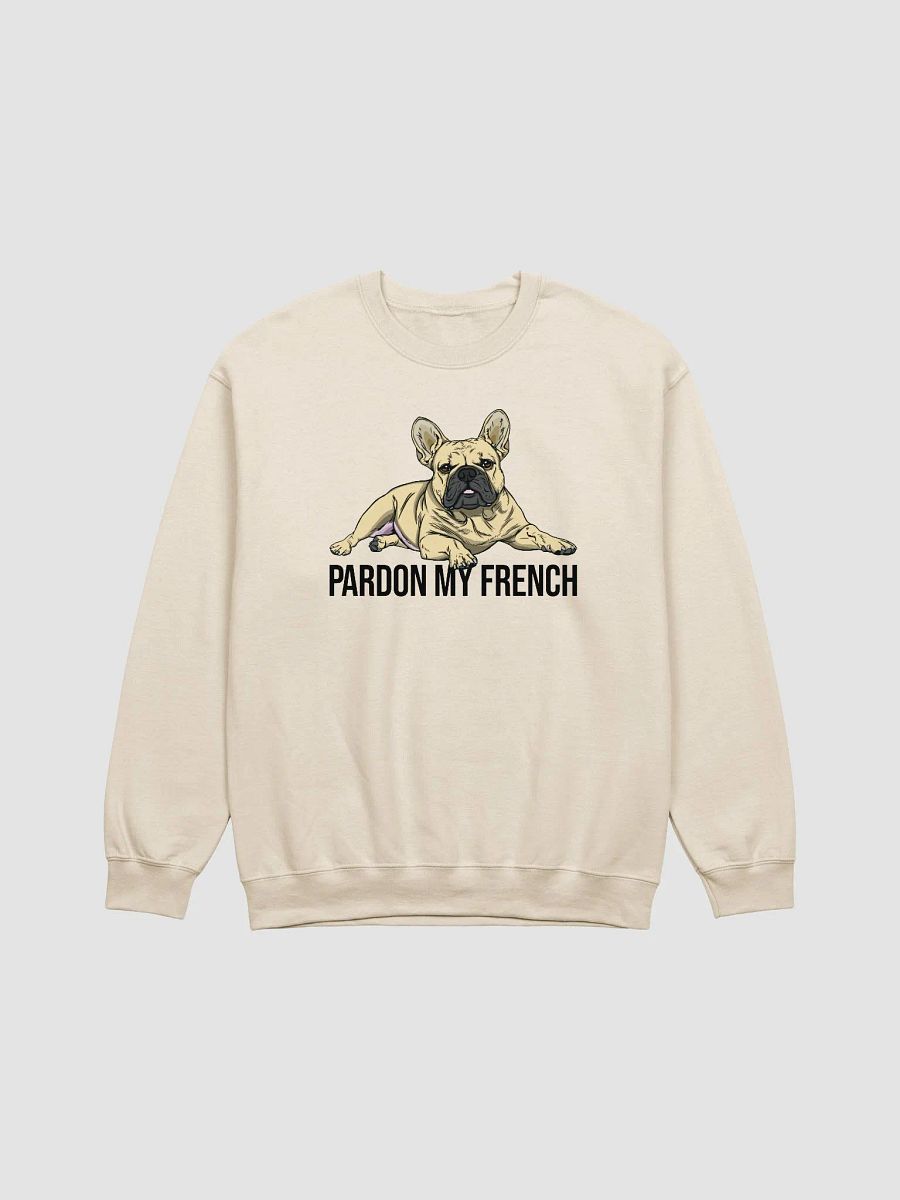 Pardon My French Sweatshirt of a French Bulldog | Funny Shirt for Frenchie Owners product image (21)