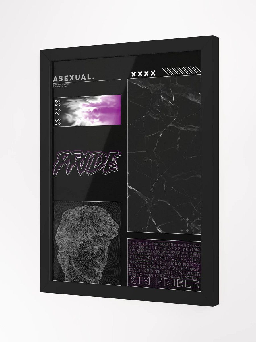 Asexual Pride Framed Poster product image (12)