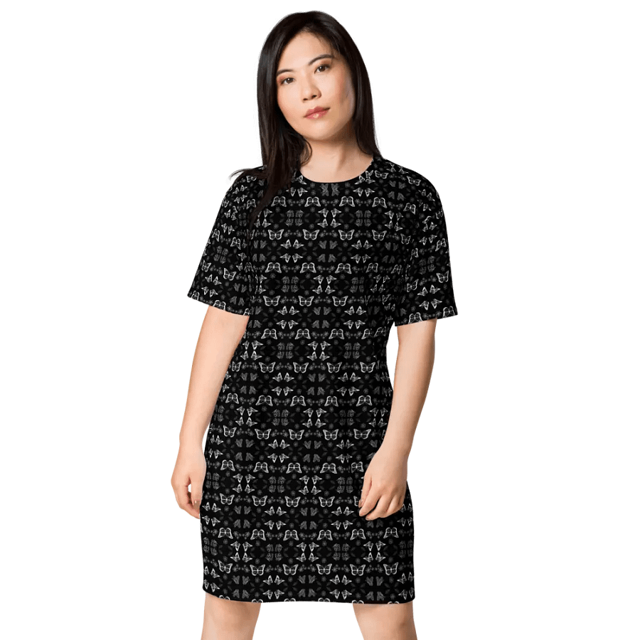 Black And White Butterfly Dress product image (3)