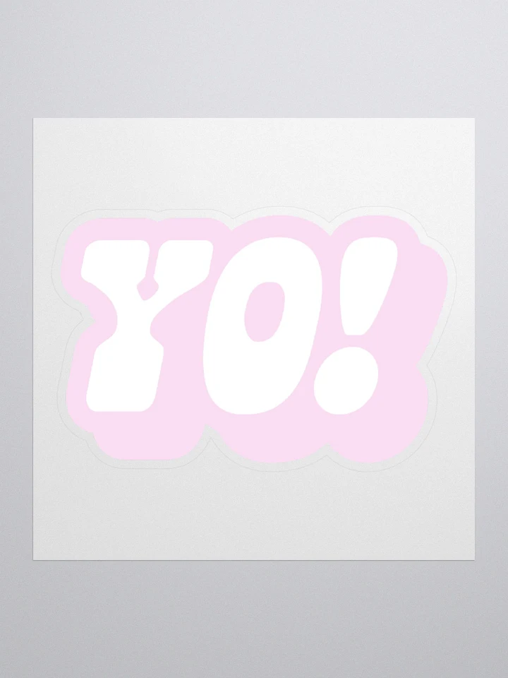 Yo! Sticker product image (1)