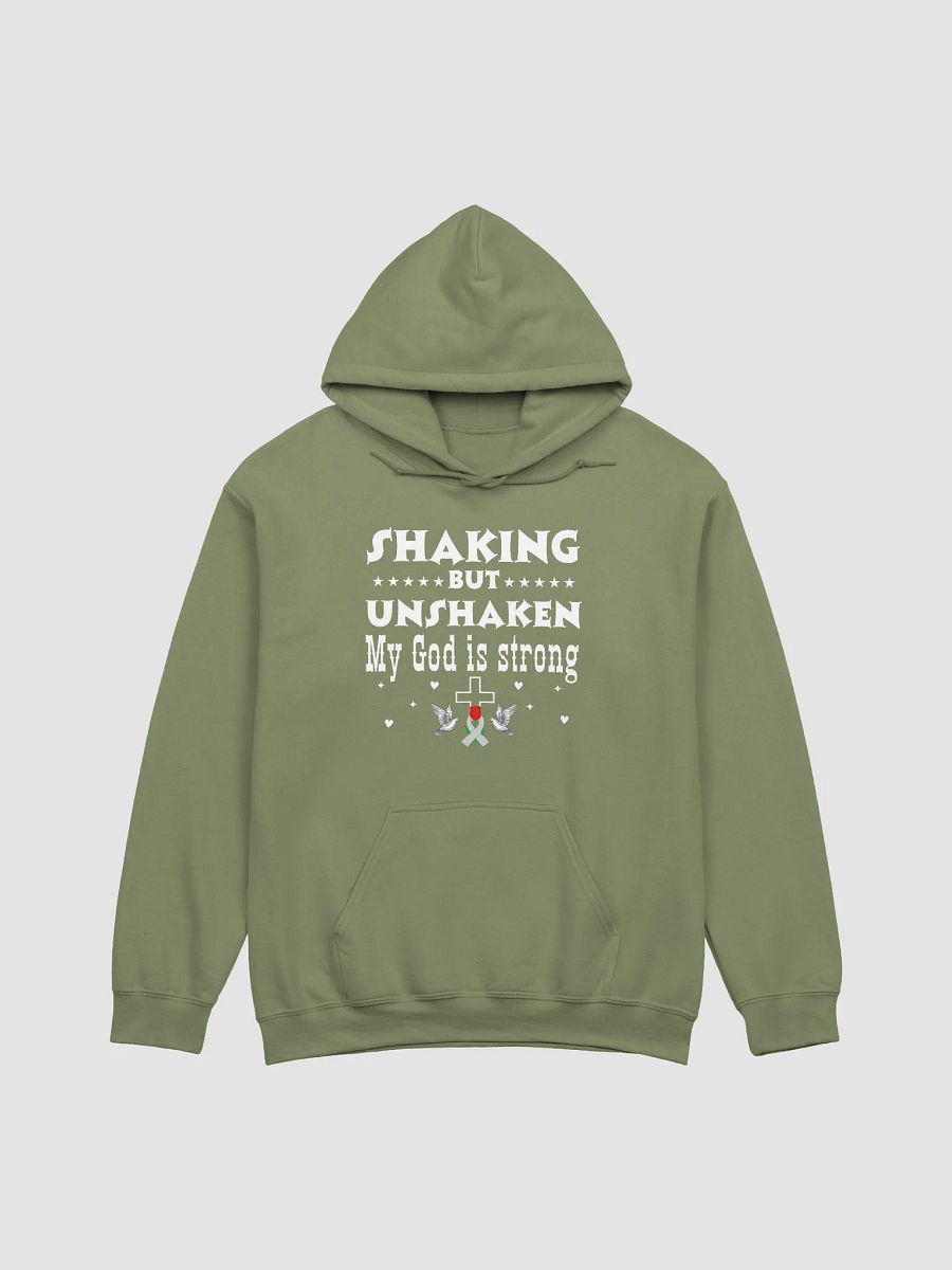 Shaking But Unshaken, My God Is Strong Parkinson Gildan Hoodie product image (8)