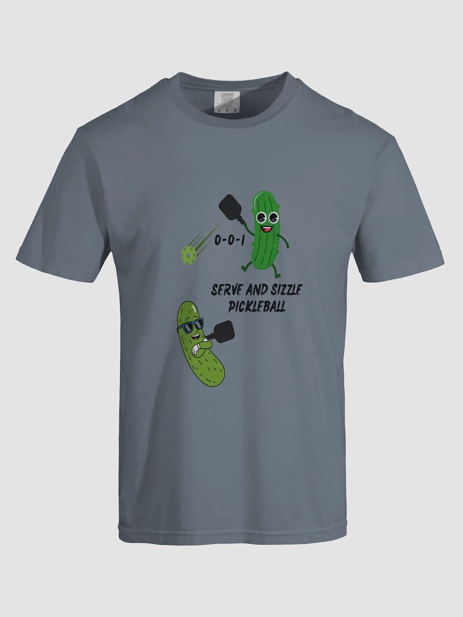 Serve and Sizzle Pickleball Heavyweight Cotton T-Shirt product image (57)
