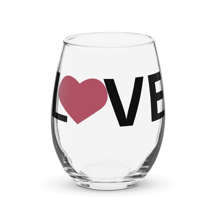 Heartfelt Celebration Stemless Wine Glass product image (1)