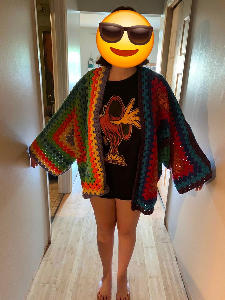 Crochet Hexi Cardigan product image (1)