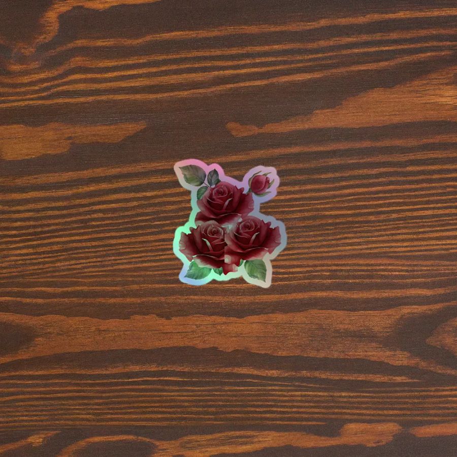 Holographic Rose Garden Sticker Sheet product image (5)
