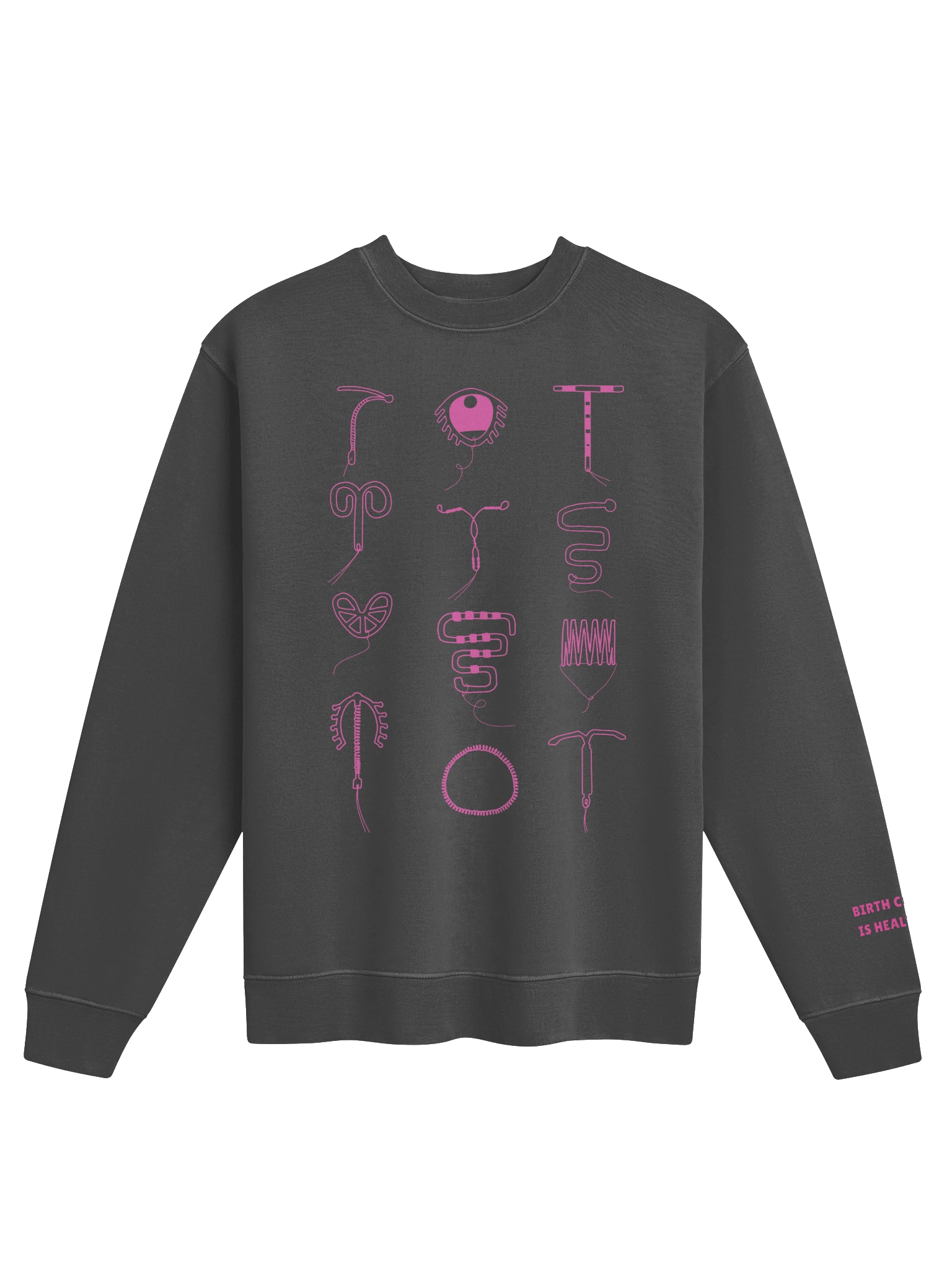 Intrauterine Archives (Sweatshirt - Pink Art) product image (5)