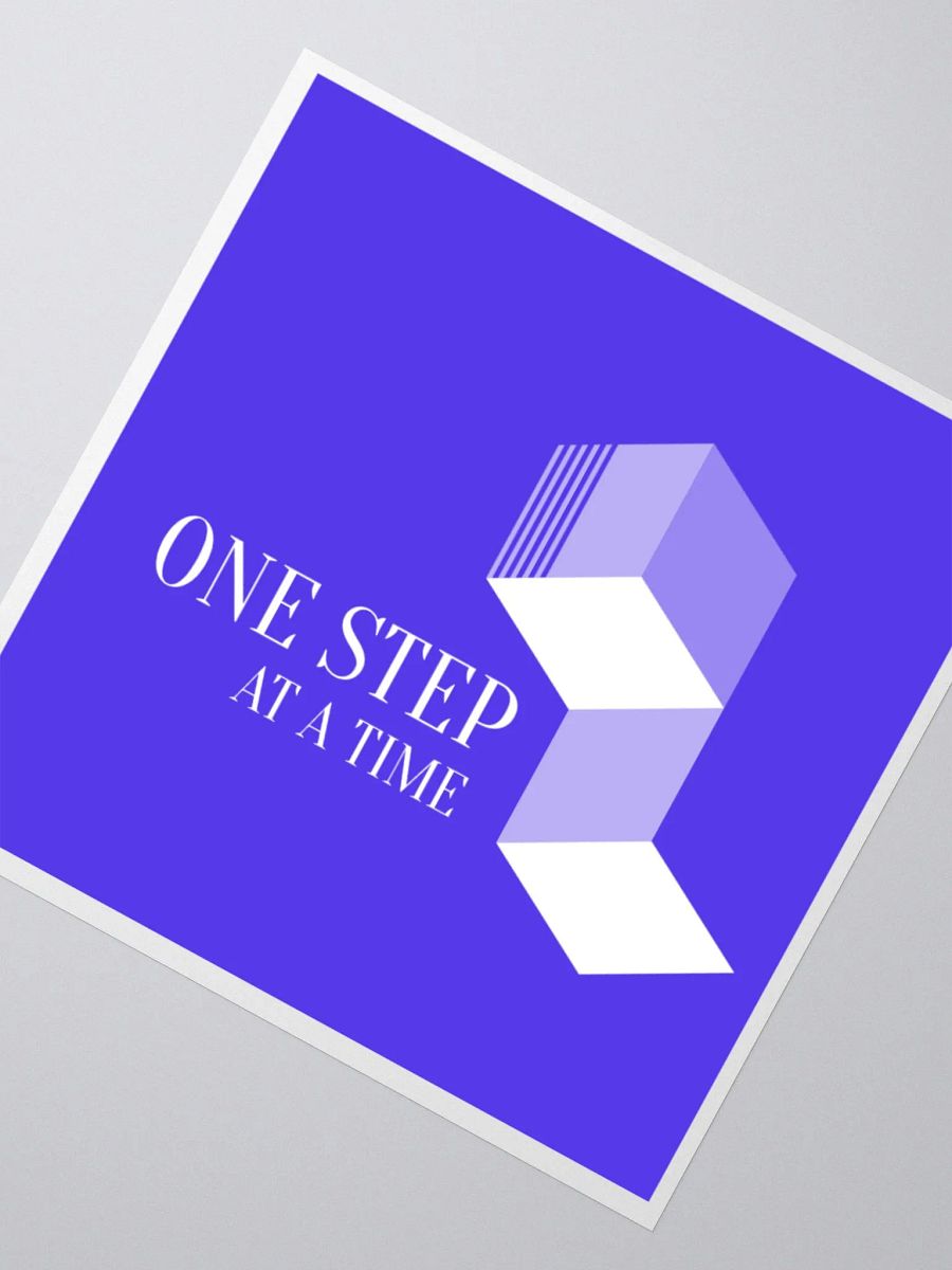 One Step at a Time Sticker Set product image (5)