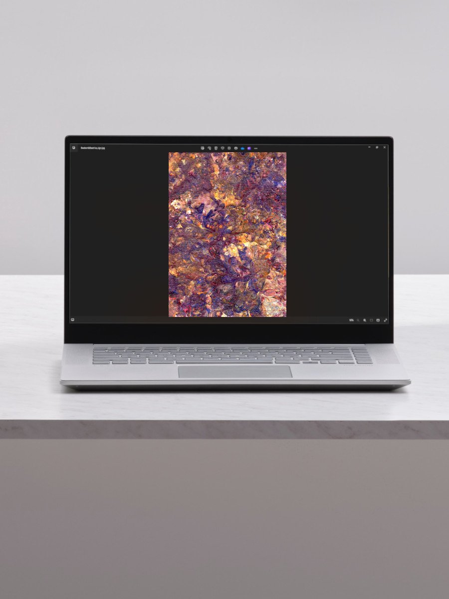 Victorian Flowers Fluid Acrylic Digital Download product image (1)