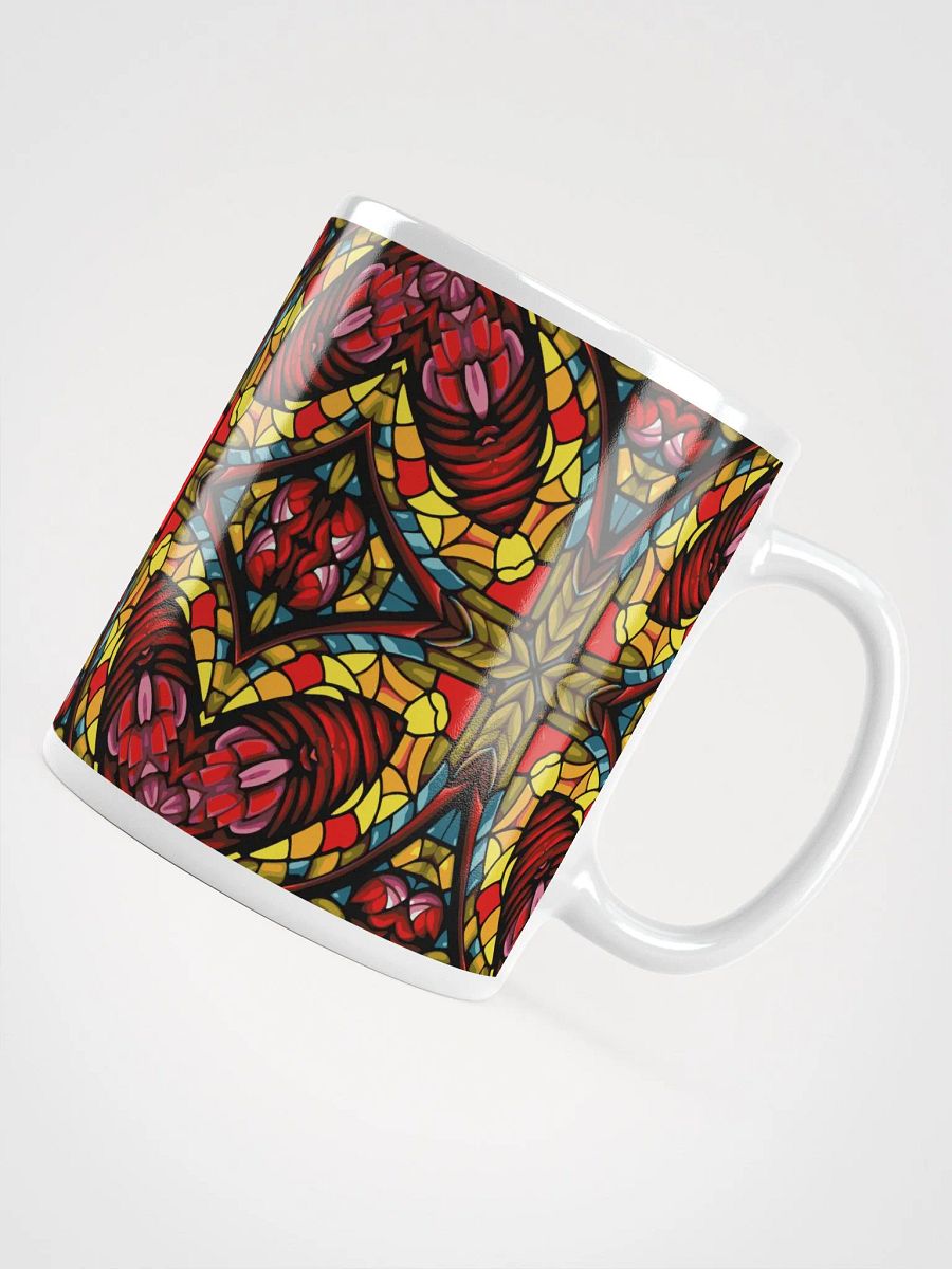 8T Sips Mosaic White Glossy Mug product image (4)