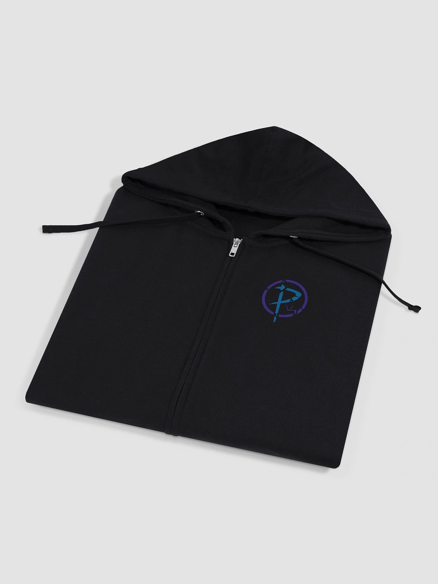 Peeve Orb Badge Fleece Zip Up Hoodie product image (5)