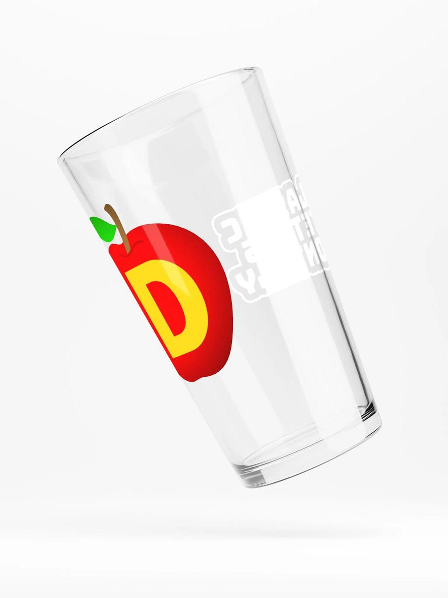 dcider.png Pint Glass product image (5)