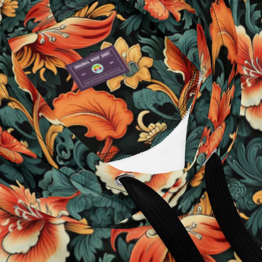 Sunset Flowers | Recycled Unisex Hoodie product image (6)