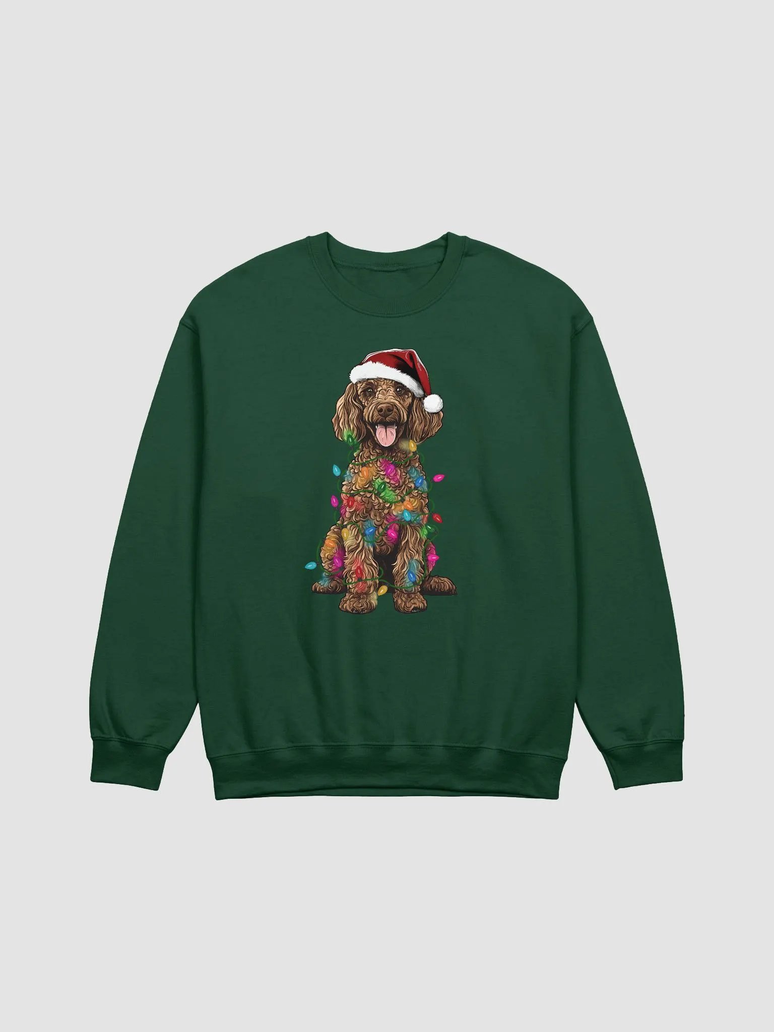 Funny Poodle Christmas Sweatshirt product image (8)