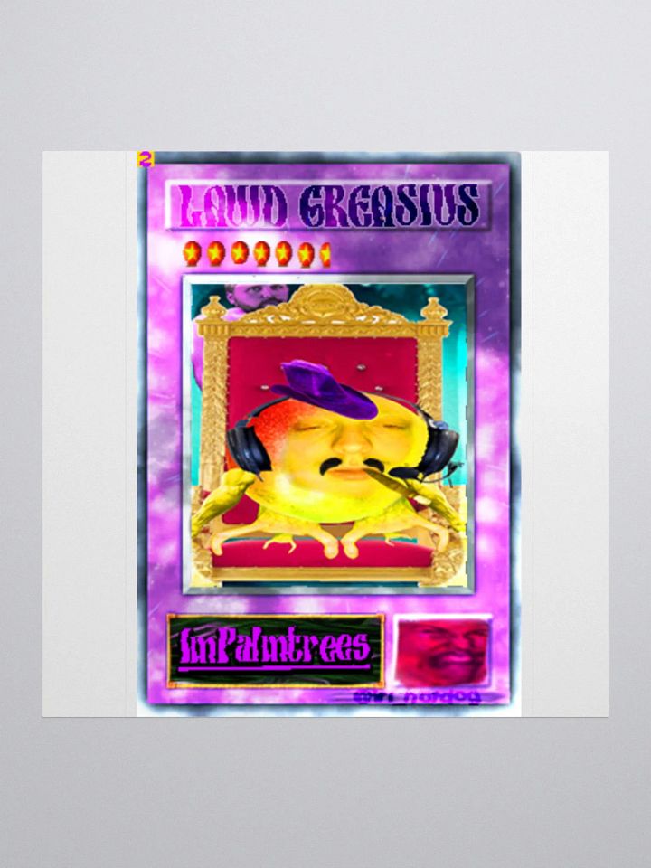 LAWD GREASIUS🔥2nd🔥Sticker product image (1)