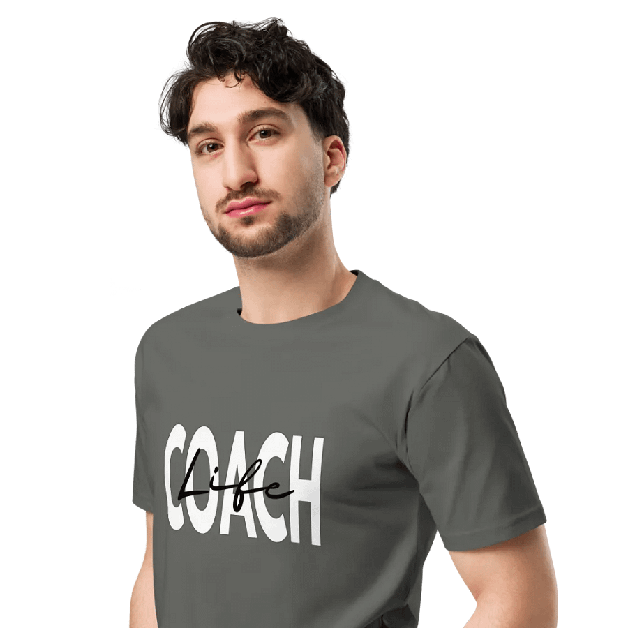Life Coach Health Fitness Athletic Trainer Unisex Premium T-Shirt product image (5)