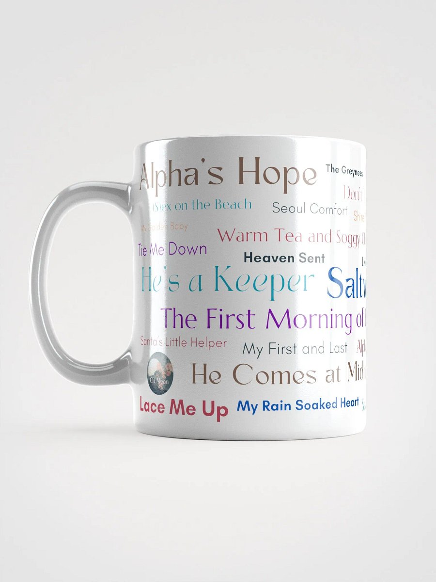 "Our Story So Far..." CJ Moon mug product image (4)