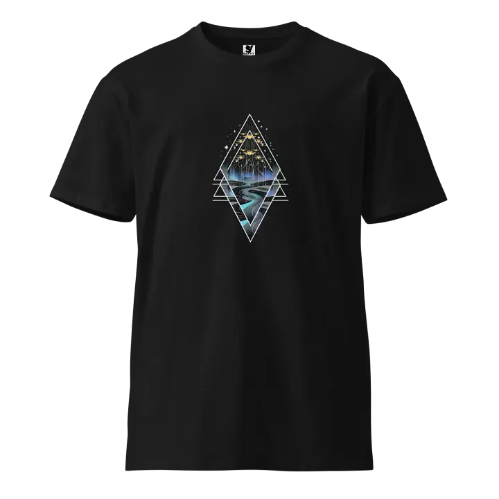Futuristic Cityscape Drones T-Shirt product image (1)