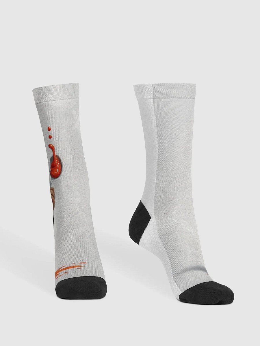 Hoppin' Hot Sauce Crew Socks product image (2)