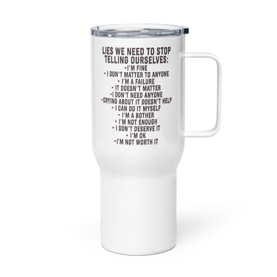 Positivity Lies - Lg Tumbler product image (4)