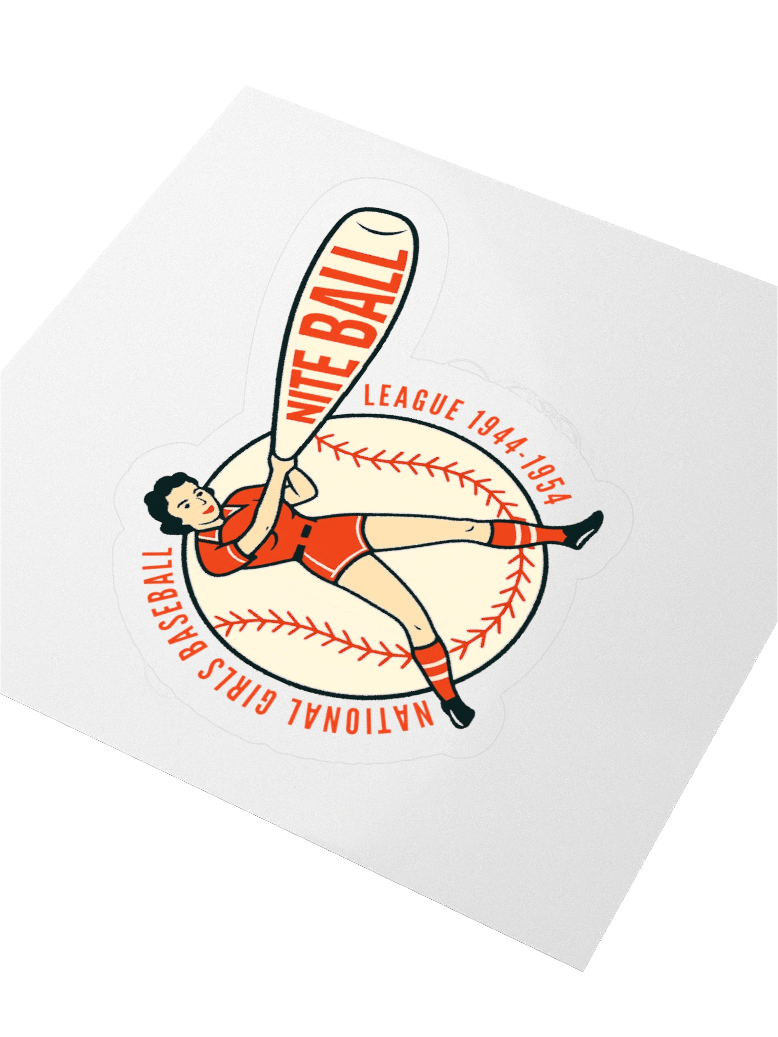 NGBL Legacy Collection Kiss Cut Sticker Nite Ball product image (9)