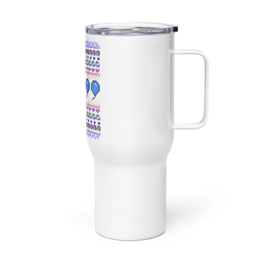 ''Fête'' Tasse de voyage avec poignée product image (4)