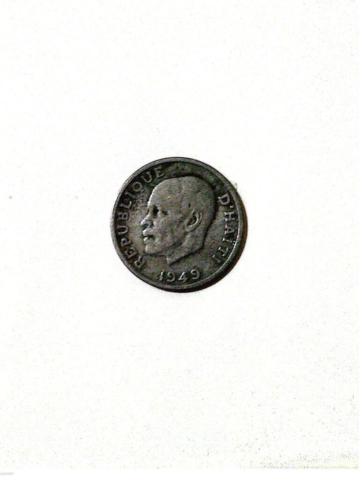 10 cent Haitian Gourde coin - Dumarsais Estimé (1949) product image (1)