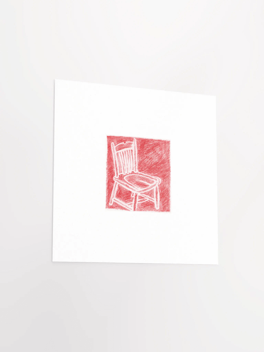 Red Chair Print product image (4)