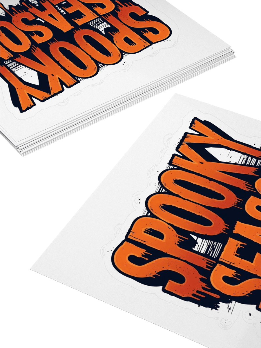 The Spooky Season Drip Sticker product image (4)