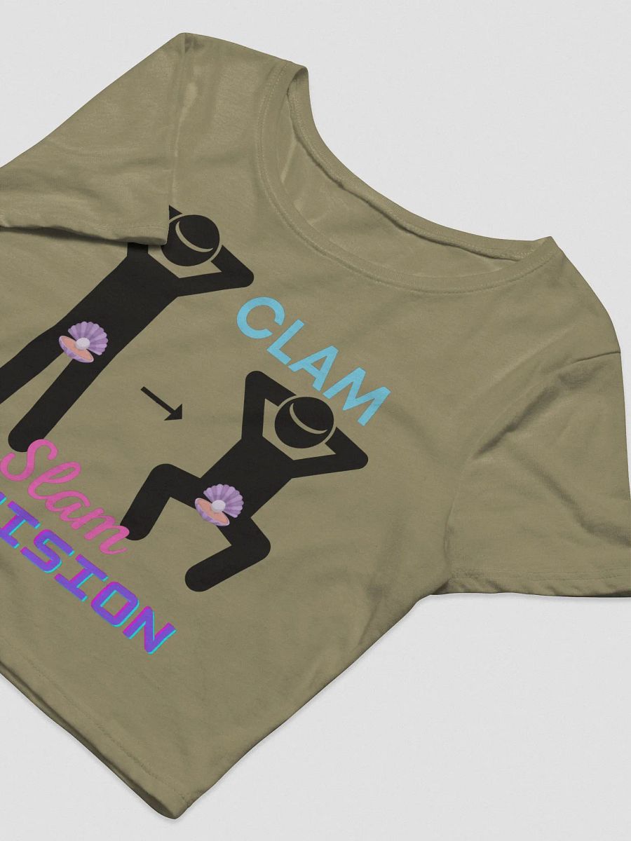 Clam Slam Crop Top T-Shirt product image (9)