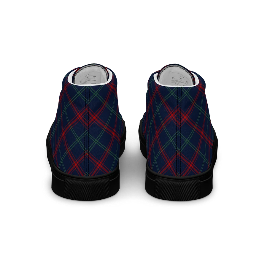 Lynch Tartan Men's High Top Shoes product image (6)