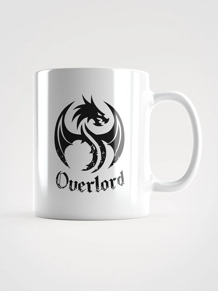 Overlord White Mug (Black) product image (1)