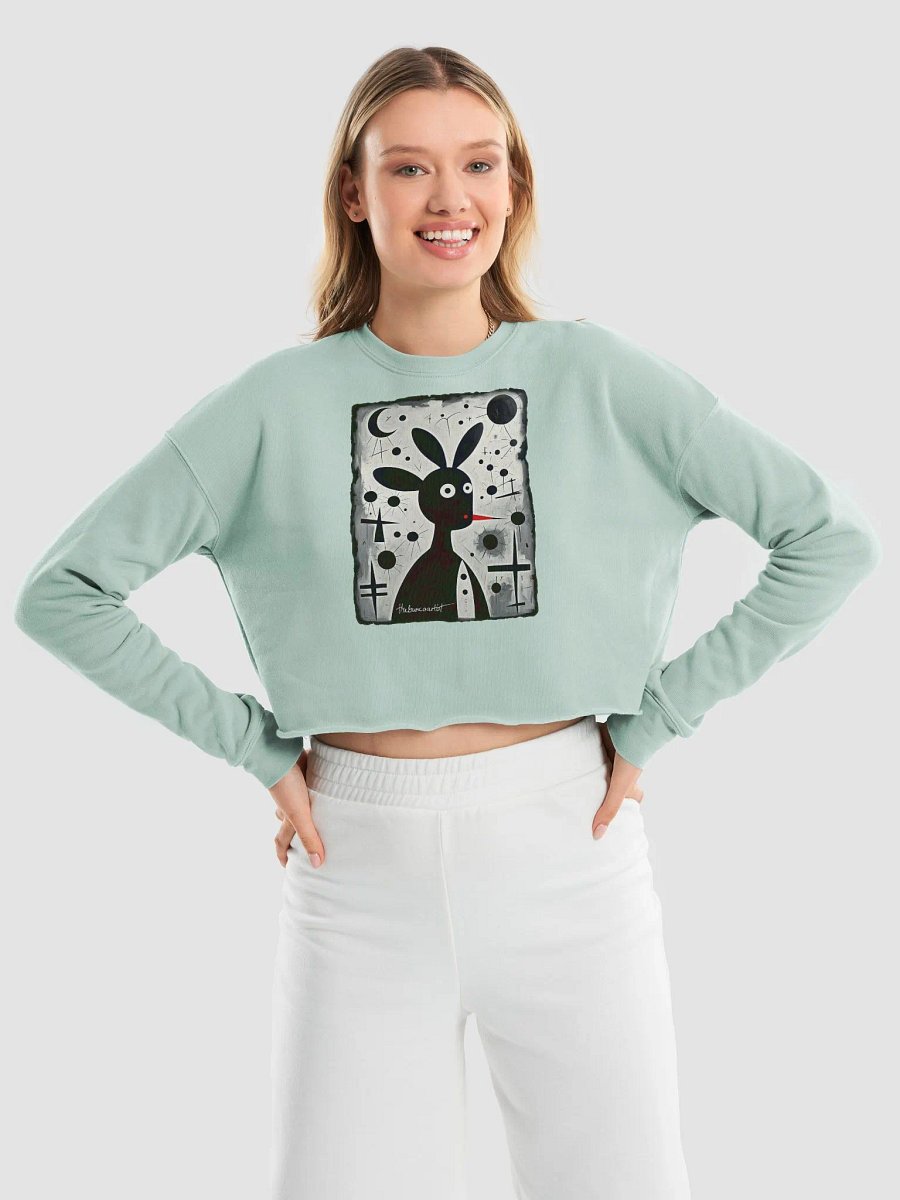 Bella+Canvas Women's Fleece Crop Sweatshirt product image (9)