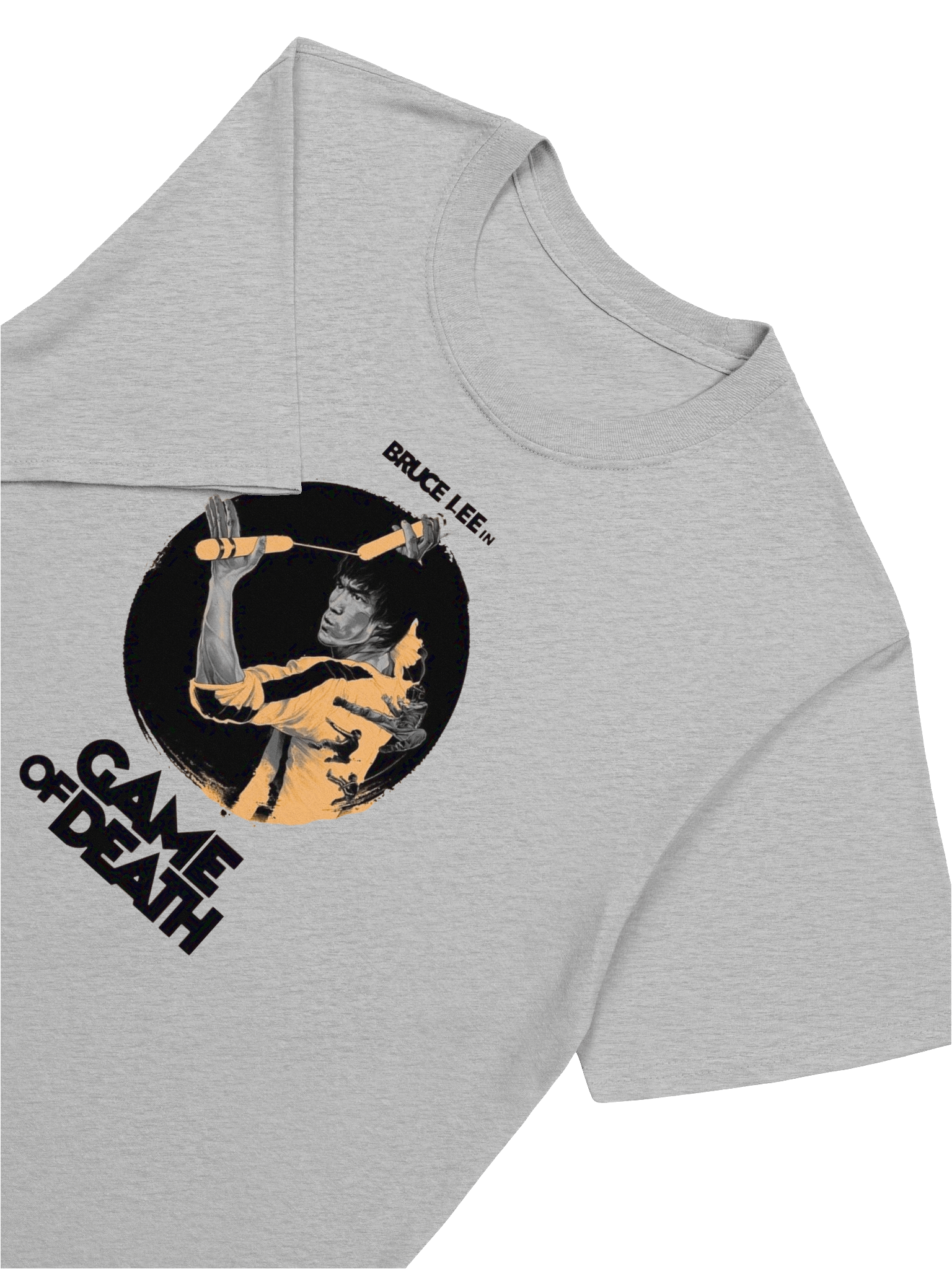 Bruce Lee – Game of Death Retro Martial Arts Design | Vintage Kung Fu Legend Poster & Fighter Energy Tee product image (30)