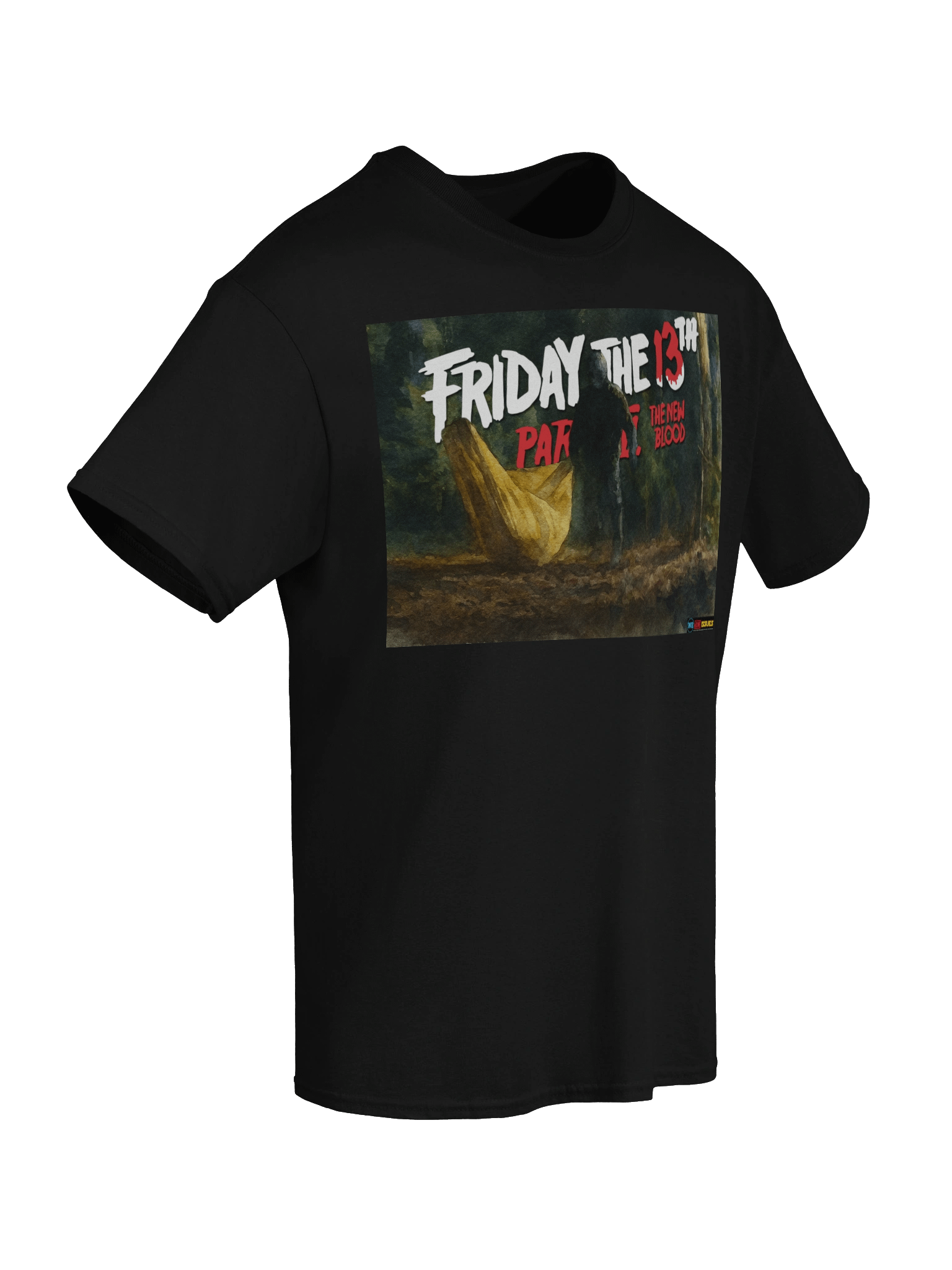 Friday The 13th Part VII: The New Blood inspired Title T-Shirt product image (66)