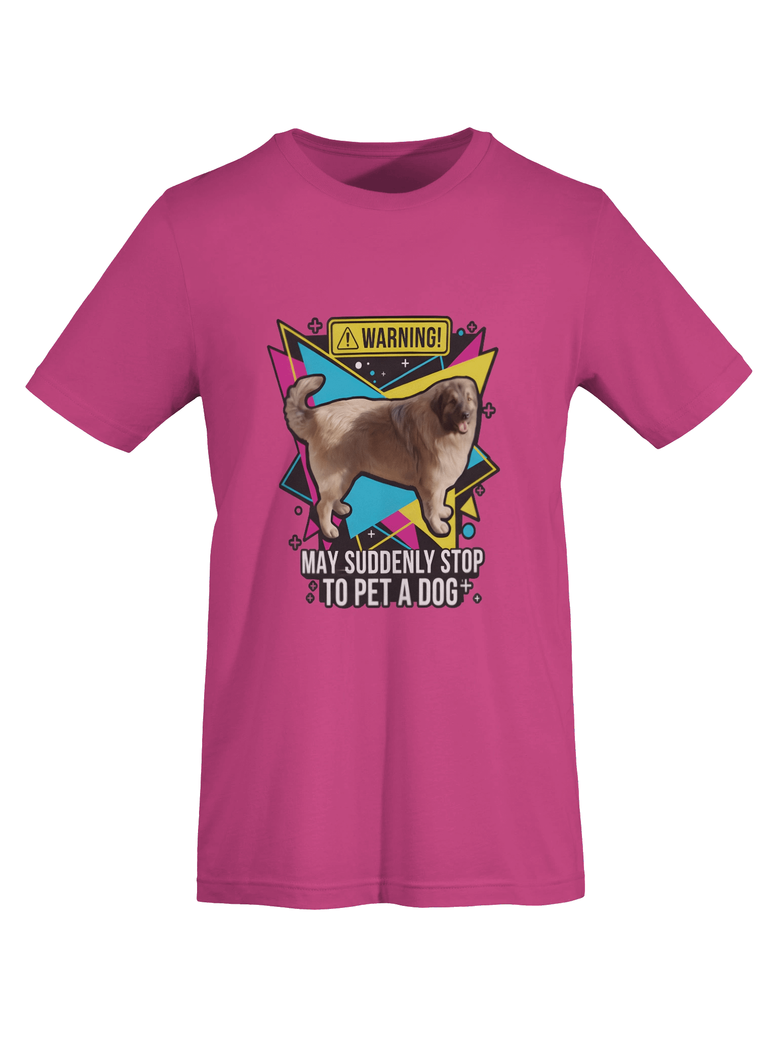 May Suddenly Stop To Pet A Dog | Retro Design Tee for Ladies product image (7)