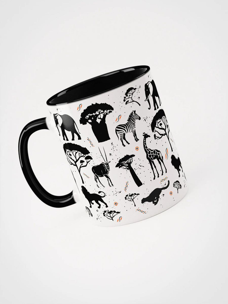 Unique African Wildlife Patterned Ceramic Mug product image (11)