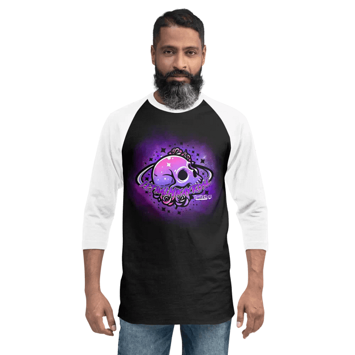 Skull Logo Baseball Tee product image (2)