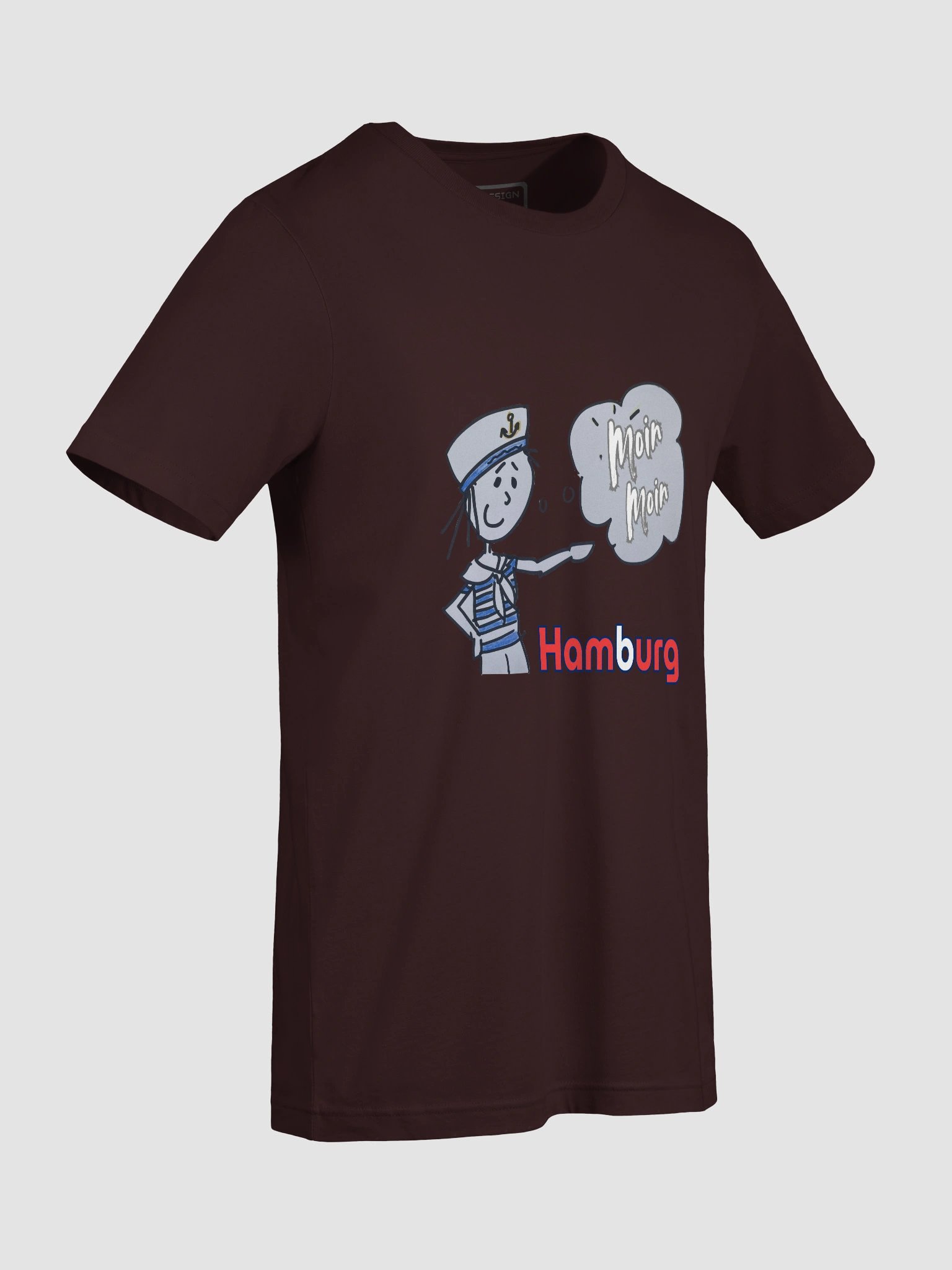 Sailor Greeting Moin-Moin - T-Shirt - Hamburg product image (77)