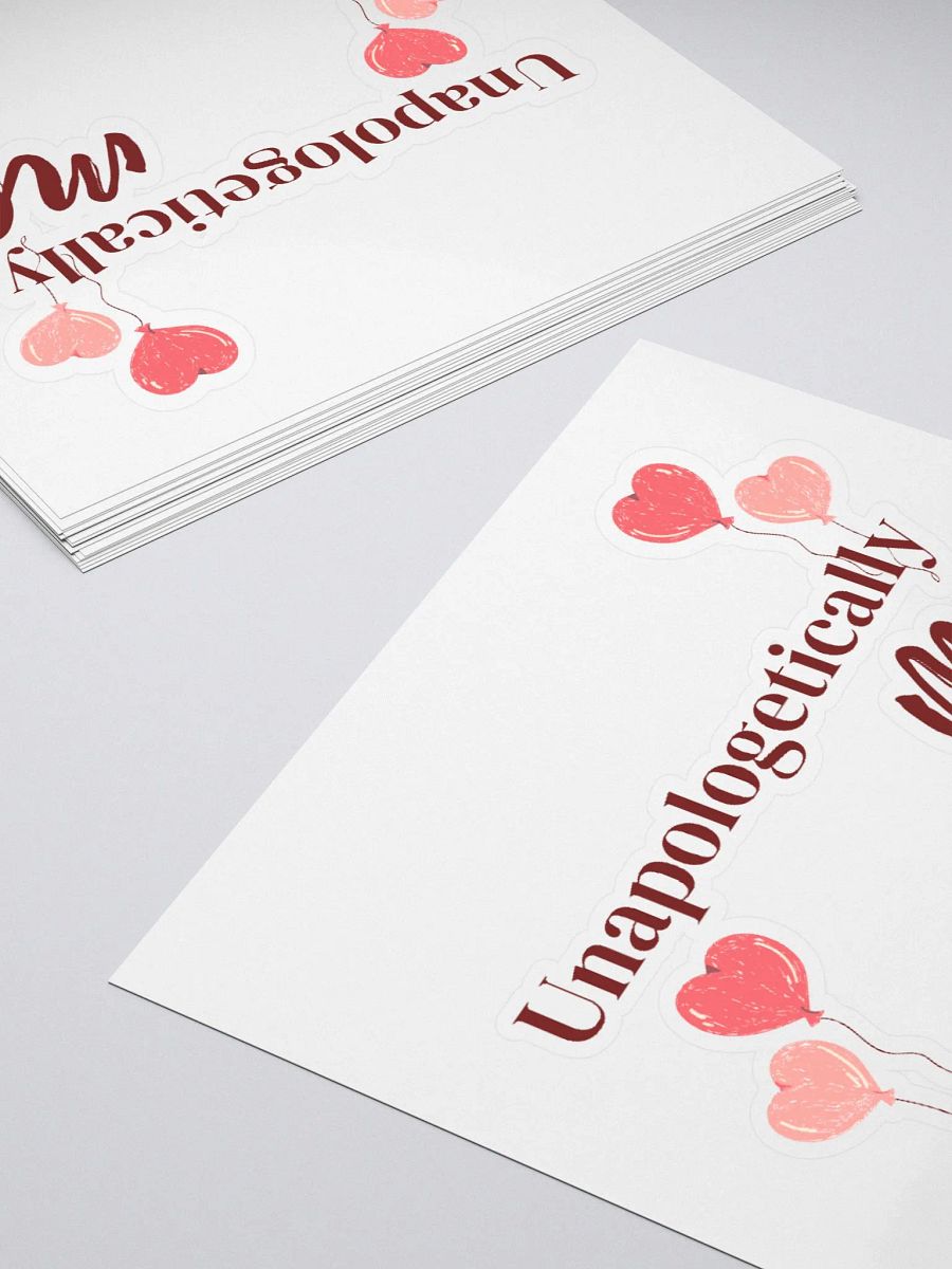 "Unapologetically Me" Sticker product image (12)
