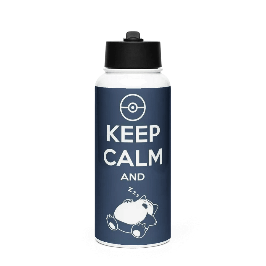 Keep Calm Snorlax Bottle product image (1)