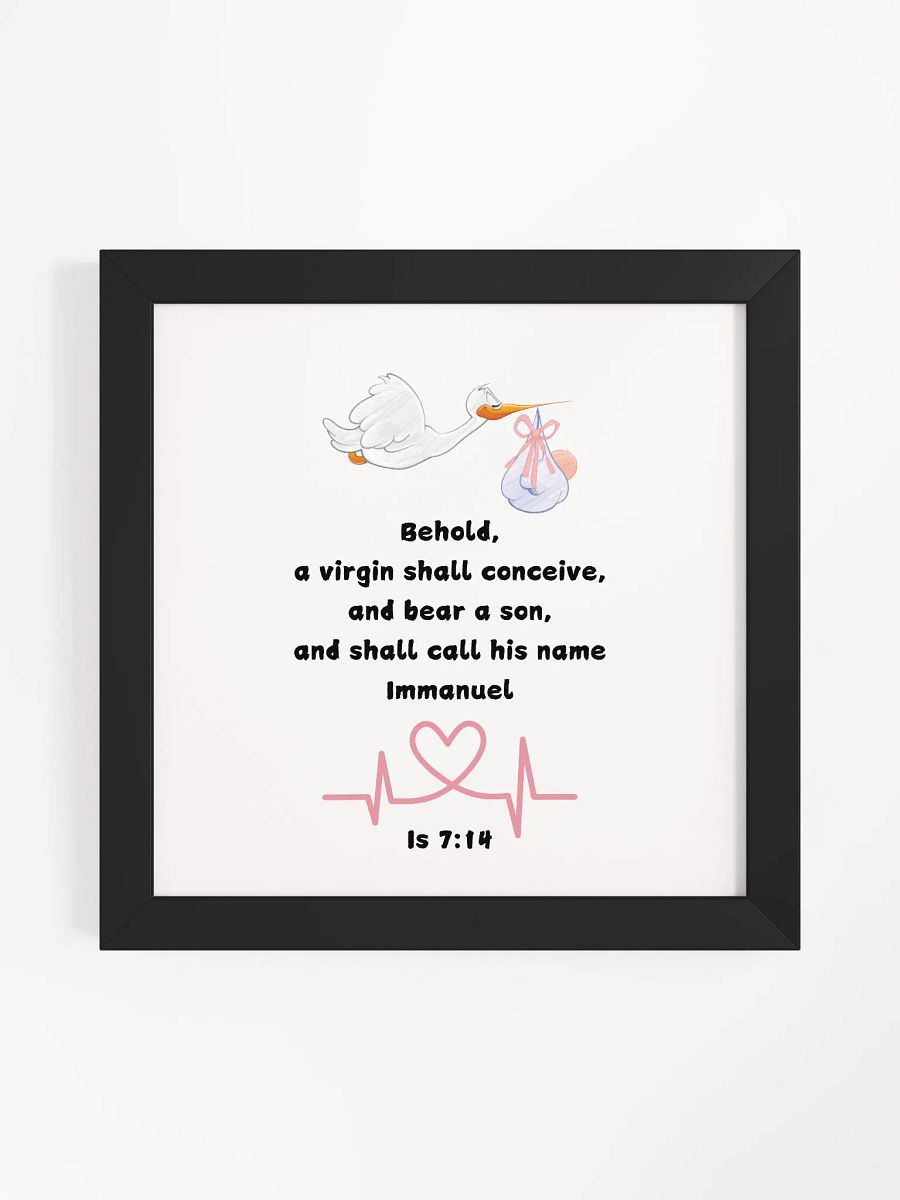 Is 7:14 Wall Frame product image (1)