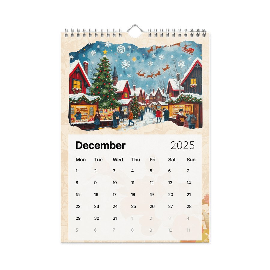 FOLK ART WALL CALENDAR 2026 product image (4)