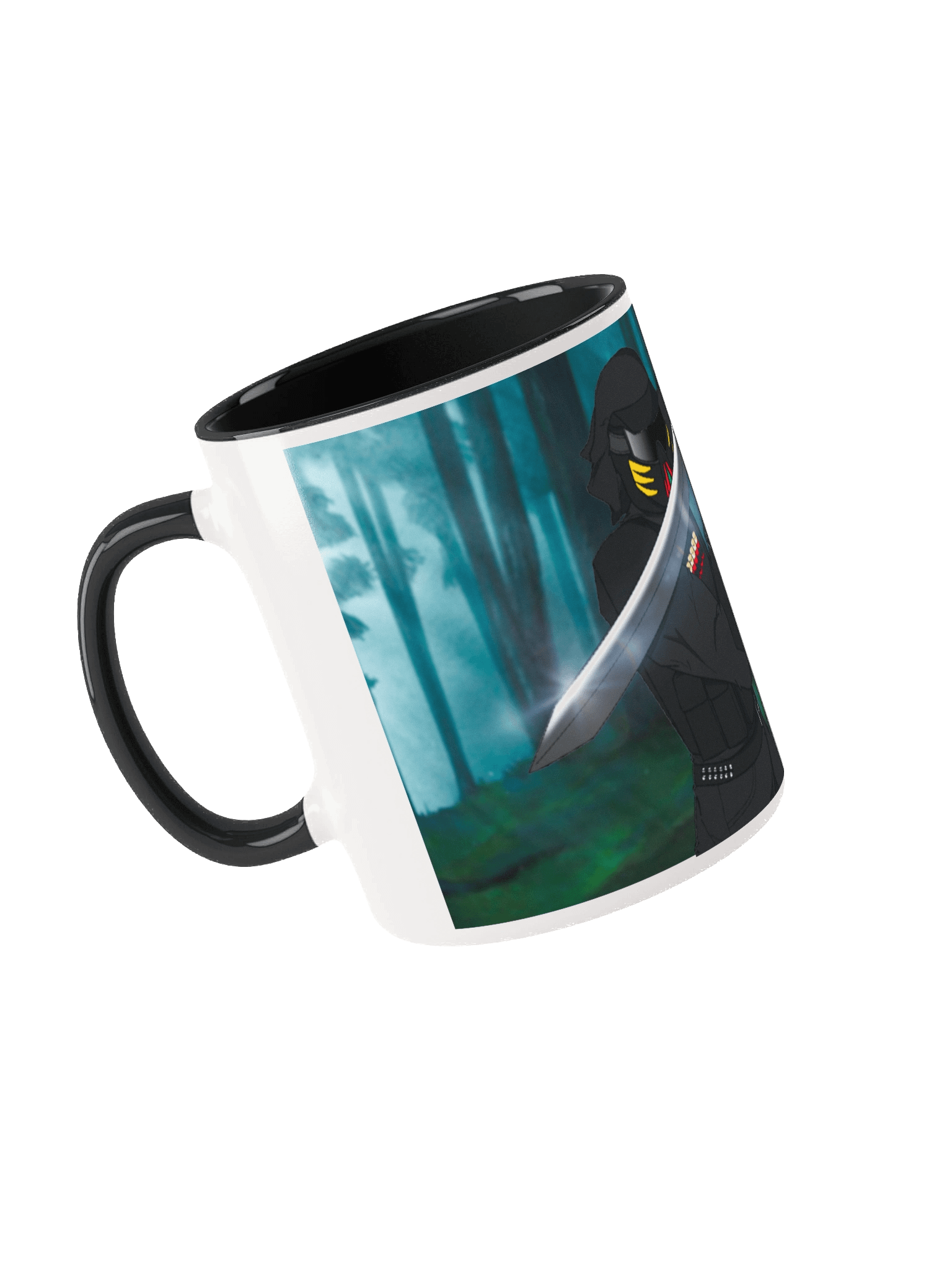 Cartoon Shadow Mug (White/Black) product image (5)
