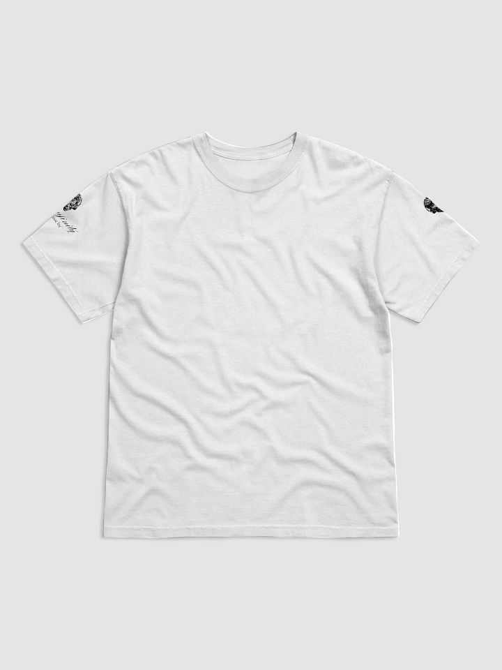 The Iron Grave - Blackwood Penitentiary Distressed White Logo T-Shirt product image (54)