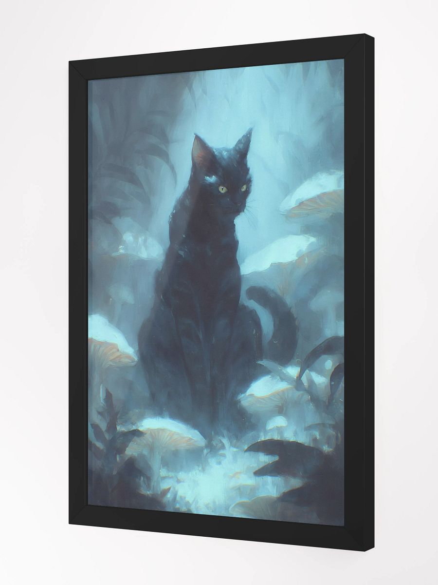 Mystical Forest Cat Matte Poster product image (2)