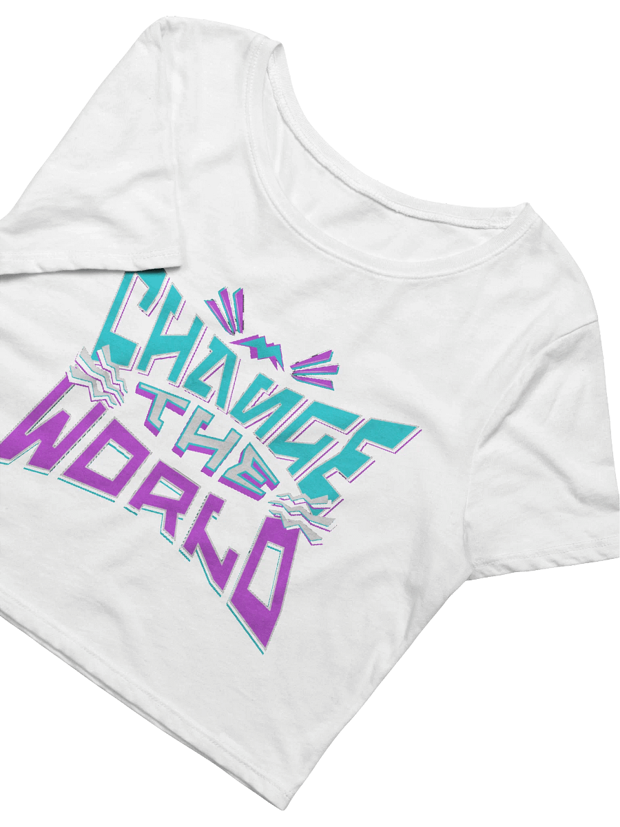 Change The World Crop Tee product image (5)